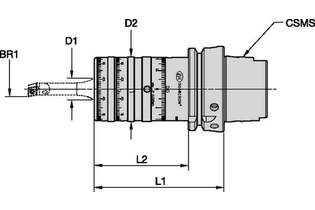 SVUBB1 • HSK форма A 4054733 HSK100ASVUBB2124MCLB HSK100ASVUBB2124MCLB kennametal