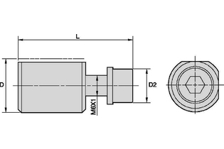 Универсальная система eBore™ • Фиксирующая шайба 6655231 WIH052076 WIH052076 kennametal