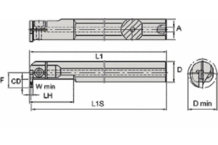 A-A4E • метрика 1949669 A32SA4EMR0516M A32SA4EMR0516M kennametal