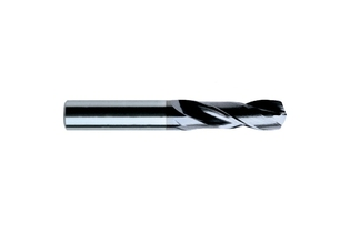 Сверло твердосплавное по металлу 4.9 мм (4.9X26X62) DH404049 DIN6539 TiAlN, ц/х, укороченное