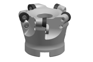 Корпус фрезы со сменными пластинами YGMR-RP10T3M-D25-M12-L35-Z2-C